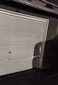Steel Panel Overhead Garage Door – La Mesa